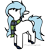 Size: 3000x3000 | Tagged: safe, artist:purple wingshade, part of a set, oc, oc only, oc:frostbite, earth pony, pony, blue mane, clothes, cute, high res, scarf, simple background, small, solo, standing, striped scarf, transparent background, watermark, white coat