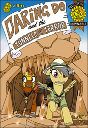 Size: 555x800 | Tagged: safe, artist:warrenhutch, daring do, oc, pegasus, pony, g4