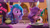 Size: 2388x1343 | Tagged: safe, screencap, hitch trailblazer, izzy moonbow, pipp petals, sparky sparkeroni, dragon, earth pony, pegasus, pony, unicorn, family trees, g5, my little pony: make your mark, my little pony: make your mark chapter 5, spoiler:g5, bottle, cellphone, cork, duo focus, feather, female, flower, flower vase, food, jar, male, mare, market, phone, plate, smartphone, stallion, strawberry, vase, vendor stall