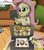 Size: 1920x2160 | Tagged: safe, artist:lancescout, fluttershy, cat, dog, human, equestria girls, g4, 3d, 3ds, clothes, cottage, cute, female, fluttershy's cottage, hair, hairpin, nintendo, nintendogs, nintendogs + cats, playing video games, source filmmaker, stylus, tank top, teenager