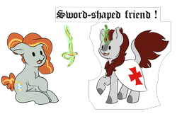 Size: 4258x2737 | Tagged: safe, artist:noxi1_48, oc, oc only, oc:holy sword, earth pony, kirin, pony, snake, daily dose of friends, duo, simple background, sitting, transparent background