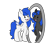 Size: 2225x1913 | Tagged: safe, artist:noxi1_48, oc, oc only, oc:blue visions, changeling, pony, daily dose of friends, disguise, disguised changeling, mirror, open mouth, open smile, simple background, smiling, solo, transparent background