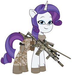 Size: 1668x1733 | Tagged: safe, artist:edy_january, artist:prixy05, edit, vector edit, rarity, pony, unicorn, g4, g5, my little pony: tell your tale, assault rifle, beretta, beretta m9, boots, british, call of duty, call of duty: modern warfare 2, clothes, g4 to g5, generation leap, gloves, gun, handgun, hk416, m24, m9, marine, marines, military, military uniform, pistol, rifle, shoes, simple background, sniper, sniper rifle, soldier, soldier pony, solo, special forces, tactical, tactical gears, tactical pony, tactical vest, transparent background, uniform, united kingdom, united states, usmc, vector, weapon