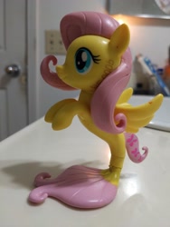 Size: 4032x3024 | Tagged: safe, fluttershy, pegasus, pony, seapony (g4), g4, my little pony: the movie, irl, photo, seaponified, seapony fluttershy, species swap, toy