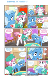 Size: 828x1136 | Tagged: safe, artist:jeremy3, trixie, oc, pony, unicorn, comic:everfree my friend, g4, nurse, outfit