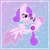 Size: 1977x1977 | Tagged: safe, artist:yoshter7, oc, oc only, oc:llena lightshine, oc:luna lightshine, pegasus, pony, abstract background, big ears, blue mane, clothes, colored, colored wings, daughter, female, filly, foal, frame, gradient background, heart, heart eyes, love, lunar tails, mare, mother, mother and child, mother and daughter, motherly, outline, pegasus oc, purple coat, purple eyes, purple mane, signature, sparkles, spread wings, stockings, thigh highs, two toned mane, two toned wings, white outline, wingding eyes, wings