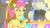 Size: 3072x1727 | Tagged: safe, screencap, posey bloom, earth pony, pony, g5, moon festival, my little pony: tell your tale, spoiler:g5, spoiler:my little pony: tell your tale, spoiler:tyts01e59, female, frown, mare, night, ponytail, solo