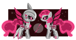 Size: 3328x1764 | Tagged: safe, artist:dixieadopts, oc, oc:iron valiant, pegasus, pony, robot, robot pony, female, solo