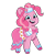 Size: 1799x1799 | Tagged: safe, artist:prixy05, pinkie pie, earth pony, pony, g4, g5, my little pony: tell your tale, clothes, cute, diapinkes, dress, g4 to g5, gala dress, generation leap, grand galloping gala, open mouth, open smile, simple background, smiling, smolpie, solo, transparent background, vector