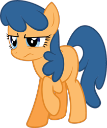 Size: 1600x1908 | Tagged: safe, artist:blackgryph0n, artist:maddietheuniversalfan68, cheerilee, first base, earth pony, pony, g4, cheerilee is not amused, female, first base is not amused, full body, mare, raised hoof, recolor, simple background, solo, standing, three quarter view, transparent background, unamused, vector, wavy mouth