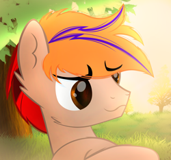 Size: 4257x3960 | Tagged: safe, artist:fededash, oc, oc only, oc:fededash, brown eyes, tree