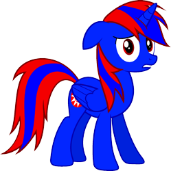 Size: 1567x1572 | Tagged: safe, artist:stephen-fisher, oc, oc only, oc:stephen (stephen-fisher), alicorn, pony, alicorn oc, concerned, horn, male, needs more saturation, simple background, solo, transparent background, wings, worried