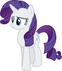 Size: 3000x3421 | Tagged: safe, artist:cloudy glow, rarity, pony, unicorn, canterlot boutique, g4, .ai available, female, high res, mare, simple background, smiling, solo, transparent background, vector