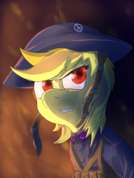 Size: 1536x2048 | Tagged: safe, artist:soursweet cheese, oc, oc only, oc:soursweet cheese, earth pony, pony, clothes, friendship is a lie, helmet, military uniform, solo, uniform