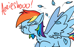 Size: 12000x7648 | Tagged: safe, artist:graymist, rainbow dash, g4, absurd resolution, blushing, cute, eyes closed, feather, mucus, nostril flare, nostrils, powerful, simple background, sneeze cloud, sneezing, snot, spit, spittle, spray, spread wings, strong, transparent background, wings