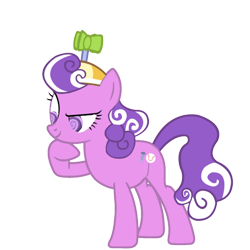 Size: 1280x1280 | Tagged: safe, artist:star-heart2002, screwball, pony, g4, female, simple background, smiling, solo, transparent background