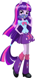 Size: 1678x3678 | Tagged: safe, artist:will290590, edit, twilight sparkle, human, equestria girls, g4, female, gag, looking at you, ponied up, simple background, solo, transparent background, vector