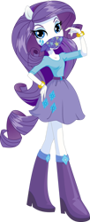 Size: 1602x3940 | Tagged: safe, artist:will290590, edit, rarity, human, equestria girls, g4, female, gag, hand on hip, lipstick, looking at you, ponied up, simple background, solo, transparent background, vector