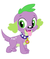 Size: 1900x2234 | Tagged: safe, artist:gmaplay, spike, spike the regular dog, dog, equestria girls, g4, simple background, solo, transparent background