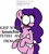 Size: 3023x3351 | Tagged: safe, artist:professorventurer, pipp petals, pegasus, pony, series:ask pippamena, g5, bipedal, chest fluff, dialogue, disgusted, fangs, female, folded wings, high res, implied fetish, kfc, mare, pippamena, pregnant, primrose petals, simple background, solo, white background, wings