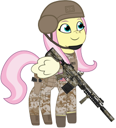 Size: 1624x1800 | Tagged: safe, artist:edy_january, artist:prixy05, edit, vector edit, fluttershy, pegasus, pony, g4, g5, my little pony: tell your tale, armor, assault rifle, body armor, boots, call of duty, call of duty: modern warfare 2, camouflage, clothes, equipment, five seven, fixed, g4 to g5, generation leap, gloves, gun, handgun, helmet, infantry, m16, m16a2, marine, marines, military, military pony, military uniform, pistol, rifle, sgt. fluttershy, shoes, simple background, soldier, soldier pony, solo, special forces, tactical, tactical gears, tactical pony, tactical vest, task forces 141, transparent background, uniform, united states, usmc, vector, vest, weapon, xm7