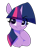 Size: 1730x2223 | Tagged: safe, artist:aquaticvibes, twilight sparkle, pony, unicorn, g4, female, mare, simple background, solo, thinking, transparent background, unicorn twilight