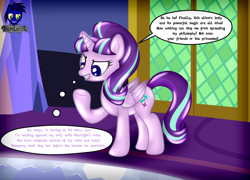 Size: 5760x4154 | Tagged: safe, artist:damlanil, edit, starlight glimmer, alicorn, latex pony, original species, pony, unicorn, g4, the cutie re-mark, alicornified, alternate ending, antagonist, bad edit, bondage, comic, commission, creepy, creepy smile, duo, encasement, evil, evil grin, fallen hero, female, fetish, good end, grin, gritted teeth, horn, implied twilight sparkle, latex, latex fetish, latex suit, liquid latex, living latex, looking at you, mare, merging, metamorphosis, mind control, open mouth, ponysuit, possessed, possession, powerful, protagonist, race swap, raised hoof, revenge, rubber, s5 starlight, shiny, show accurate, sinister, smiling, smirk, species swap, speech bubble, starlicorn, story, story in the source, story included, symbiote, teeth, text, this will end in communism, thought bubble, transformation, twilight's castle, vector, victorious villain, villainess, villainous delights, villains of equestria, wicked, wings, worried, xk-class end-of-the-world scenario