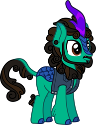 Size: 1152x1490 | Tagged: safe, artist:lightningbolt, derpibooru exclusive, kirin, g4, .svg available, button-up shirt, clothes, cloven hooves, ear piercing, facial hair, gauges, gym class heroes, horn, leonine tail, male, nose piercing, piercing, ponified, scales, septum piercing, shirt, show accurate, simple background, smiling, solo, standing, svg, tail, transparent background, travis mccoy, vector