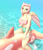 Size: 3000x3500 | Tagged: safe, alternate version, artist:wraith148, fluttershy, pegasus, anthro, g4, belly button, breasts, busty fluttershy, cleavage, clothes, eyebrow piercing, female, high res, inflatable, inflatable toy, inflatable whale, legs in the water, looking at you, mare, opaque inflatable, opaque pink inflatable whale, partially submerged, piercing, pink and white inflatable whale, pink inflatable whale, pool toy, riding, sfw version, signature, smiling, smiling at you, swimsuit, water