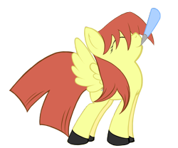 Size: 2400x2000 | Tagged: safe, artist:dshou, oc, oc only, oc:shooting star, pegasus, pony, eyes closed, high res, party horn, profile, simple background, solo, spread wings, transparent background, wings