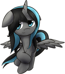 Size: 569x655 | Tagged: safe, artist:dshou, oc, oc only, oc:rainstorm, alicorn, pony, alicorn oc, horn, rubbing hooves, shy, simple background, solo, transparent background, wings