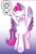 Size: 750x1094 | Tagged: safe, artist:kate sherron, idw, official comic, zipp storm, pegasus, pony, camp bighoof #2, g5, my little pony: camp bighoof, spoiler:comic, spoiler:g5comic, colored wings, dialogue, eyes closed, female, gradient background, hoof heart, mare, multicolored wings, open mouth, raised hoof, solo, speech bubble, spread wings, underhoof, unshorn fetlocks, wings