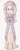 Size: 560x1400 | Tagged: safe, artist:bageloftime, pinkie pie, human, equestria girls, g4, clothes, dress, edwardian, long dress, long skirt, skirt, solo, traditional art