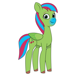 Size: 1200x1200 | Tagged: safe, artist:prixy05, cherry plumb, pegasus, pony, g5, my little pony: tell your tale, simple background, solo, transparent background, vector