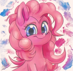 Size: 1743x1688 | Tagged: safe, artist:k_lash147, pinkie pie, earth pony, pony, g4, cute, diapinkes, female, looking at you, mare, smiling, smiling at you, solo