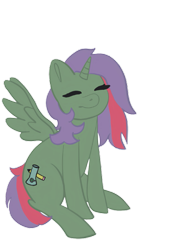 Size: 411x582 | Tagged: safe, artist:dew_, oc, oc only, alicorn, simple background, solo, transparent background