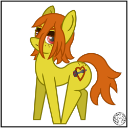 Size: 2000x2000 | Tagged: safe, artist:dice-warwick, oc, oc only, oc:live axle, earth pony, pony, fallout equestria, fallout equestria: desperados, fanfic art, female, high res, makeup, mare, simple background, solo, transparent background