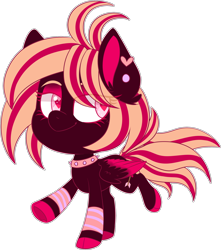 Size: 2398x2715 | Tagged: safe, artist:jetjetj, oc, oc only, pegasus, pony, chibi, colored wings, female, high res, mare, simple background, solo, transparent background, two toned wings, wings