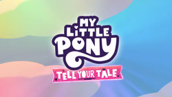 Size: 3072x1727 | Tagged: safe, screencap, g5, icy prints, my little pony: tell your tale, spoiler:g5, spoiler:my little pony: tell your tale, spoiler:tyts02e01, cloud, my little pony logo, no pony, sky