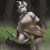 Size: 900x900 | Tagged: safe, artist:kevinsano, zecora, zebra, anthro, unguligrade anthro, g4, arrow, big breasts, bow (weapon), bow and arrow, bracer, breasts, busty zecora, clothes, digital art, ear piercing, earring, female, forest, jewelry, mare, nature, piercing, solo, thighs, toga, tree, weapon, wide hips