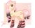 Size: 2384x1930 | Tagged: safe, artist:sanechkaa, fluttershy, pegasus, pony, g4, clothes, ear piercing, earring, emoshy, eyebrow piercing, eyeshadow, female, jewelry, makeup, mare, piercing, socks, solo, striped socks