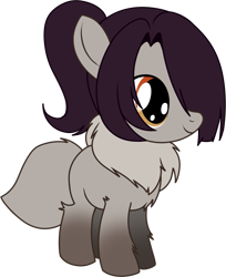 Size: 963x1182 | Tagged: safe, artist:cdv, derpibooru exclusive, oc, oc only, oc:zera bloodheart, monster pony, original species, pony, spiderpony, 2024 community collab, derpibooru community collaboration, cute smile, female, filly, foal, simple background, solo, tail, transparent background