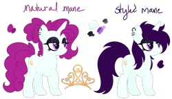 Size: 2270x1305 | Tagged: safe, artist:monochrome-sunsets, oc, oc only, oc:diamond cut, pony, unicorn, g4, alternate hairstyle, female, mare, offspring, parent:rarity, parent:unknown, simple background, solo, transparent background