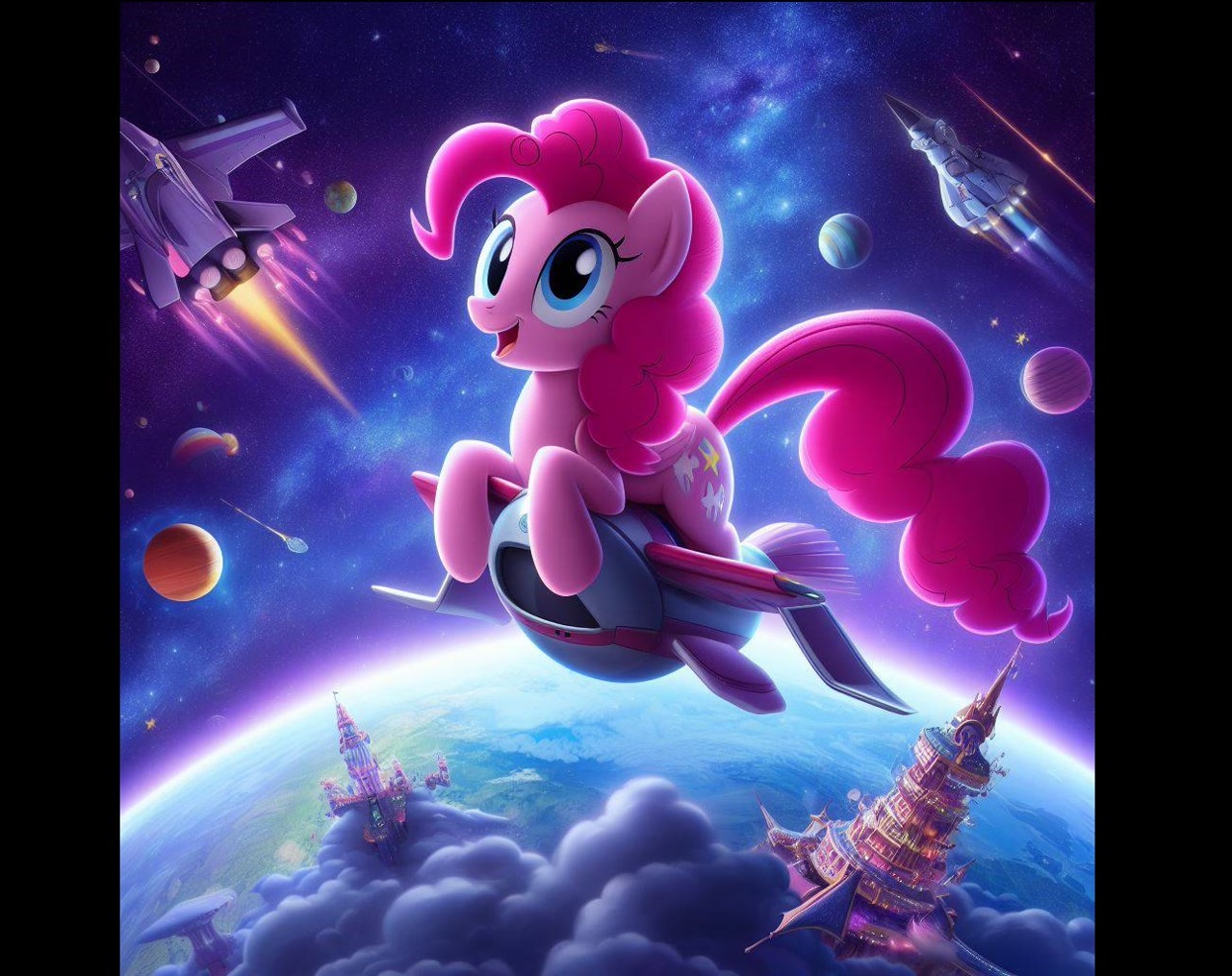 Safe Ai Content Ai Generated Prompter Pinkiepiepics Pinkie Pie G Castle