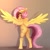 Size: 4000x4000 | Tagged: safe, artist:miokomata, fluttershy, pegasus, pony, g4, bipedal, blushing, butt, colored hooves, cute, dock, featureless crotch, female, floppy ears, flutterbutt, freckles, freckleshy, gradient background, human shoulders, looking at you, looking back, looking back at you, mare, plot, shyabetes, spread wings, stupid sexy fluttershy, tail, wings