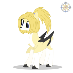 Size: 3000x3000 | Tagged: safe, artist:r4hucksake, oc, oc only, oc:maple, deer, deer pony, original species, peryton, colored wings, countershading, doe, female, simple background, slender, solo, thin, transparent background, two toned wings, wings
