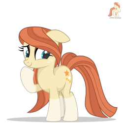 Size: 2500x2500 | Tagged: safe, artist:r4hucksake, oc, oc only, oc:frazzle, pony, female, floppy ears, mare, simple background, solo, transparent background