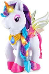 Size: 905x1366 | Tagged: safe, pony, bootleg, myla the magical unicorn, myla's sparkling friends, simple background, solo, toy, vtech, white background