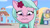 Size: 3072x1727 | Tagged: safe, screencap, dahlia, plum library, earth pony, pony, unicorn, g5, icy prints, my little pony: tell your tale, spoiler:g5, spoiler:my little pony: tell your tale, spoiler:tyts02e01, cellphone, day, female, frown, mare, maretime bay, open mouth, outdoors, phone, smartphone, solo focus, sweat, sweatdrop