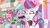 Size: 3072x1727 | Tagged: safe, screencap, dahlia, fantastic shimmer, luminous dazzle, zipp storm, earth pony, pegasus, pony, g5, icy prints, my little pony: tell your tale, spoiler:g5, spoiler:my little pony: tell your tale, spoiler:tyts02e01, cellphone, day, female, frown, hug, mare, maretime bay, open mouth, outdoors, panic, phone, scared, smartphone